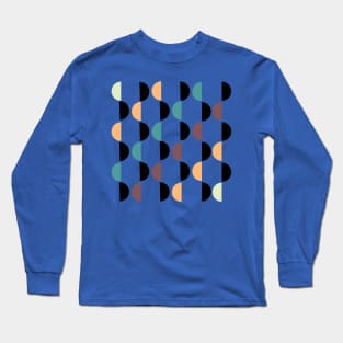 Modern Circle Graphic Long Sleeve T-Shirt